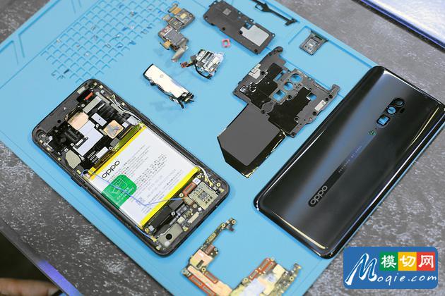 拆解OPPO Reno 10倍变焦版手机：爱模切爱拆机